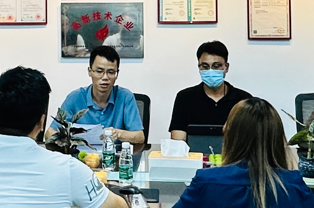 佛山市生態(tài)環(huán)境局、佛山市生態(tài)環(huán)境局順德分局領(lǐng)導(dǎo)蒞臨廣碧調(diào)研指導(dǎo)(圖2)